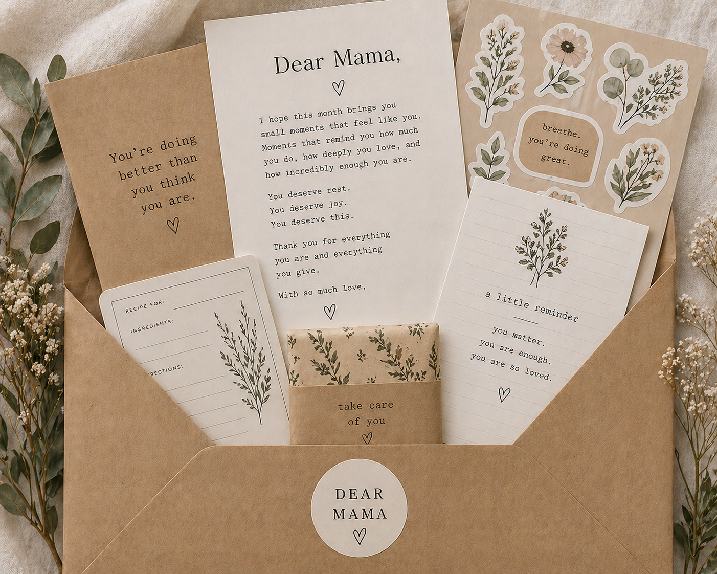 One Envelope - One Time Letter
