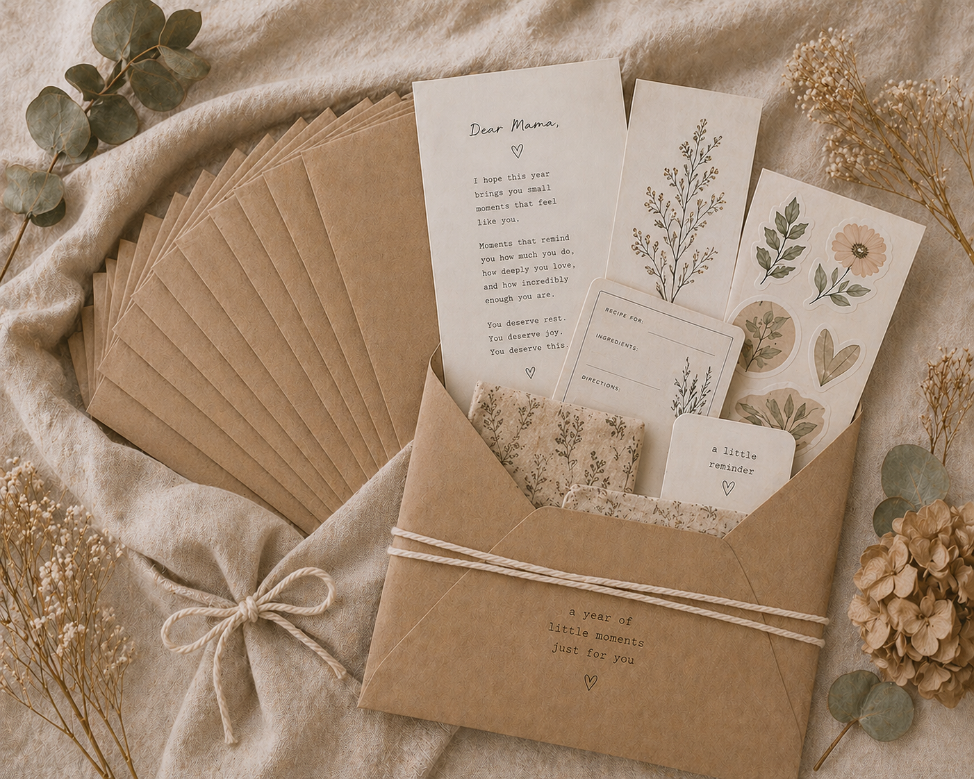 12 Months of Letters — Billed Monthly